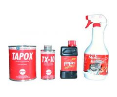 Kit de limpieza de deposito de gasolina metalico Tapox