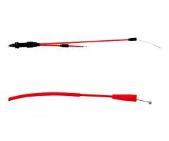 Cable de acelerador Doppler Teflon Rojo Sherco SM / SE