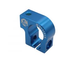Abrazadera de soporte de tubo de escape KRM Multifix Azul