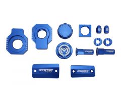 Kit de accesorios Moose Racing aluminio CNC Azul Husqvarna FX 350 2018-2021 / Husqvarna FX 450 2018-2021