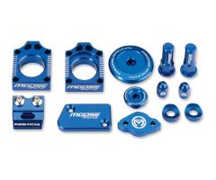 Kit de accesorios Moose Racing aluminio CNC Azul Yamaha YZ 450 F 2010-2013