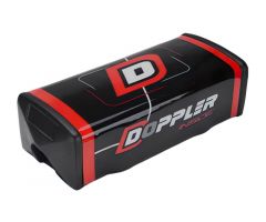 Espuma protector de manillar Doppler 28,6mm Negro / Rojo