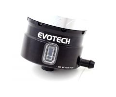 Deposito de liquido de freno EvoTech Negro / Plateado