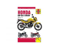 Manual de reparación Haynes en Ingles Honda CBF 125 M 2009-2016 / CB 125 F 2015-2019