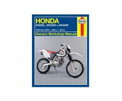 Manual de reparación Haynes en Ingles Honda XR 400 R 1996-2002 / XR 250 R 1986-2004
