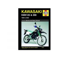 Manual de reparación Haynes en Ingles Kawasaki KMX 125 B 1991-2003