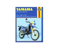 Manual de reparación Haynes en Ingles Yamaha RD 125 LC 1982-1984 / DT 125 LC 1982-1984