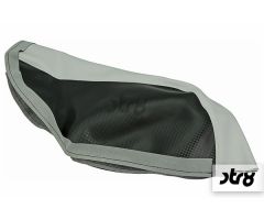 Funda de asiento STR8 Negra / Blanca Yamaha Aerox