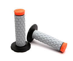 Puños Pro taper Pillow Gris / Naranja