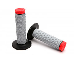 Puños Pro taper Pillow Gris / Rojo