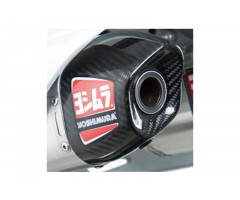 Embout de silencieux d'échappement Yoshimura RS9 Gauche Carbone