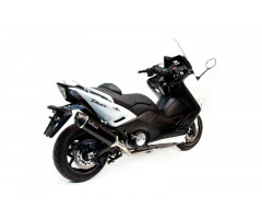 Ligne d'échappement complète Leovince Homologué Nero Inox / Noir / Carbone Yamaha 530 T-Max 2012-2016
