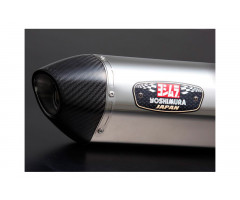 Silencieux d'échappement Yoshimura R77-J Inox-carbone Suzuki 750 GSR 2011-2016