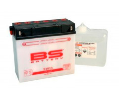 Batterie BS Battery 51913 Conventionnelle Livrée Avec Pack Acide