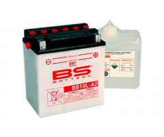 Batterie BS Battery BB10L-A2 Conventionnelle Livrée Avec Pack Acide