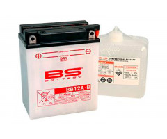 Batterie BS Battery BB12A-B Conventionnelle Livrée Avec Pack Acide