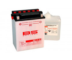 Batterie BS Battery BB14-A2 Conventionnelle Livrée Avec Pack Acide