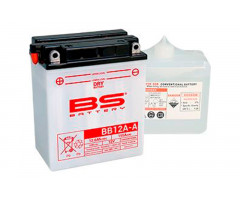 Batterie BS Battery BB12A-A Conventionnelle Livrée Avec Pack Acide