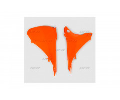 Cache de boite filtre à air UFO Orange KTM 450 EXC 2014