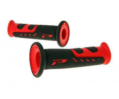 Poignées ProGrip 725 Open End Noir / Rouge