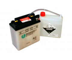 Batterie 6-ON 6N11A-1B avec pack acide 6V / 11 Ah