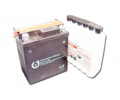 Batterie 6-ON YTX7L-BS avec pack acide 12V / 7 Ah