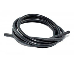 Câble d'antiparasite NGK 5mm Silicone 1 M Noir