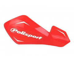 Plastiques de rechange de protège-mains Polisport pour Free Flow Lite Rouge