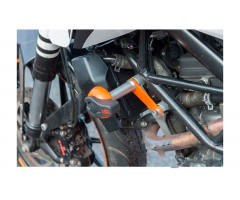 Kit de fixation de tampons de protection LSL visser directement KTM Duke 390 2013-2015 / RC 390 2014-2015