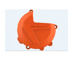 Protecteur de carter d'embrayage Polisport Orange KTM SX-F 250 i.e.4T 2011-2012 / SX-F 450 2007-2012 ...