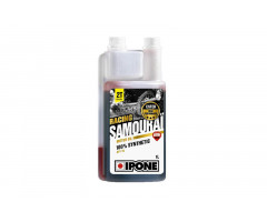 Aceite de motor Ipone Samouraï 100% Sintética Aroma de fresa 1L
