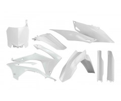 Kit plastiques complet Acerbis Blanc Honda CRF 450 R 2013-2016