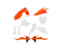 Kit plastiques complet Acerbis Orange / Blanc / Noir KTM 85 SX 2018