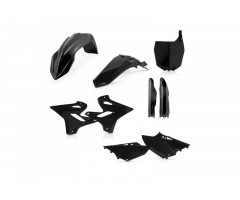 Kit plastiques complet Acerbis Noir Yamaha 125 YZ 2018