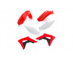 Kit plastiques complet Acerbis Rouge / Blanc / Noir Honda CRF 450 RX