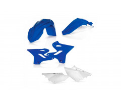 Kit plastiques complet Acerbis Blanc / Bleu Yamaha 125 YZ 2018