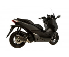 Ligne d'échappement complète Leovince Homologué Nero Inox / Noir / Carbone Honda NSS 125 AD 2015-2016