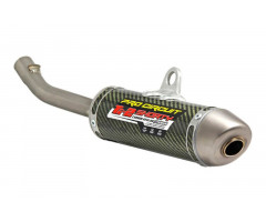 Silencieux d'échappement Pro Circuit Ti-2 Shorty Carbone Kevlar / Titane Honda CR 125 R 2002-2007