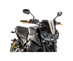 Bulle / Pare-brise Puig Sport New Generation Naked Fumé foncé Yamaha MT-09 850 A 2017