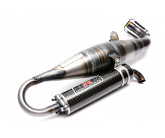 Tubo de escape BRK 70cc Minarelli Horizontal