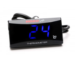 Marcador de temperatura Koso Mini Super Slim 0-120° Azul