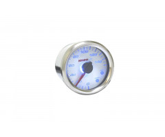 Thermomètre Koso analogique Style GP Blanc
