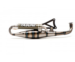 Tubo de escape Yasuni Carrera 16 kevlar Minarelli Horizontal