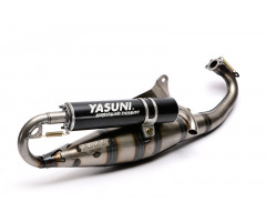Tubo de escape Yasuni Carrera 16 Piaggio Black Edición