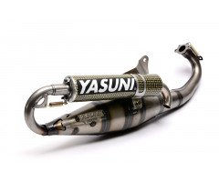 Tubo de escape Yasuni Carrera 16 kevlar Piaggio