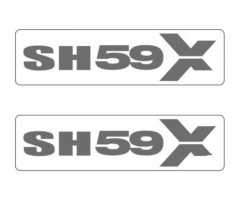 Autocollants de malette Shad pour SH59X