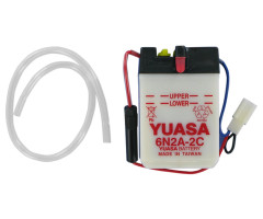 Batterie Yuasa 6N2A-2C 6V / 2 Ah