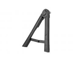 Caballete triangulo motocross Polisport plegable Negro