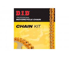 Kit chaine DID 17/54 X-Ring 428VX/132 Honda XR 125 L 2003-2008