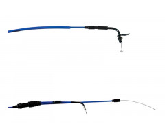 Câble d'accélérateur Doppler Téflon Bleu Rieju MRT / RS3 / MRX